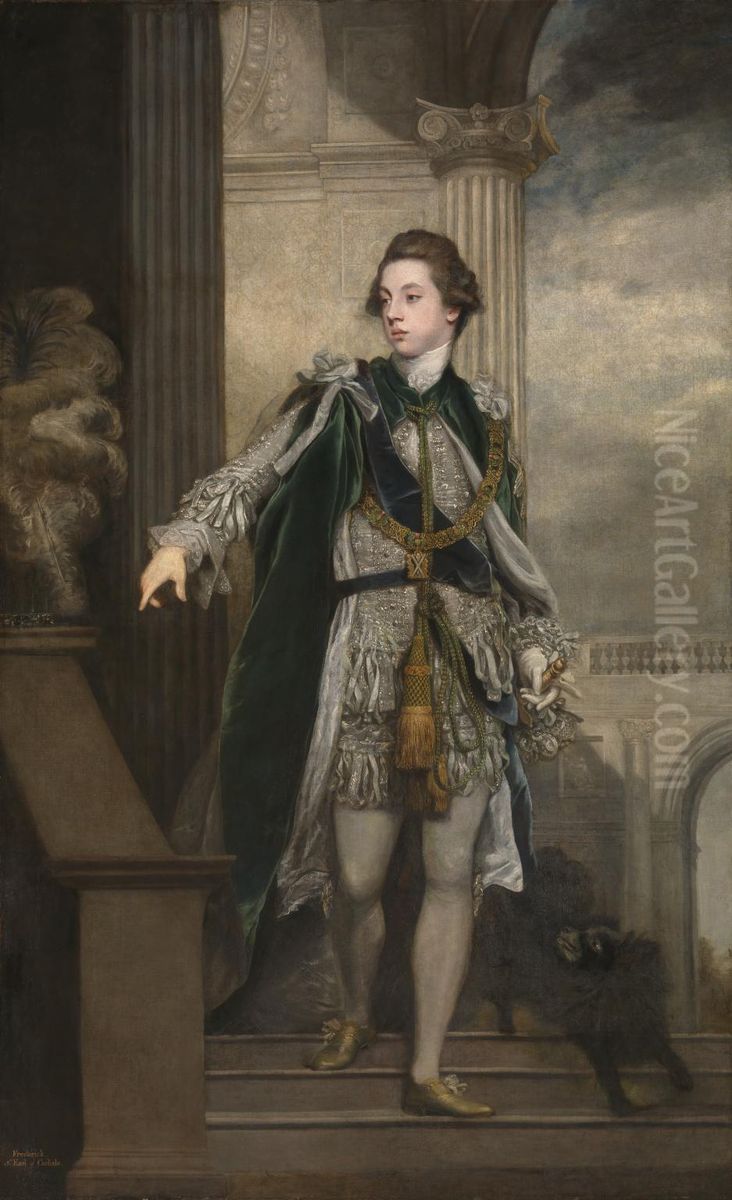 Portrait ofFrederick Howard, 5th Earl of Carlisle(1748-1825) Oil Painting by Of Sir Joshua Reynolds