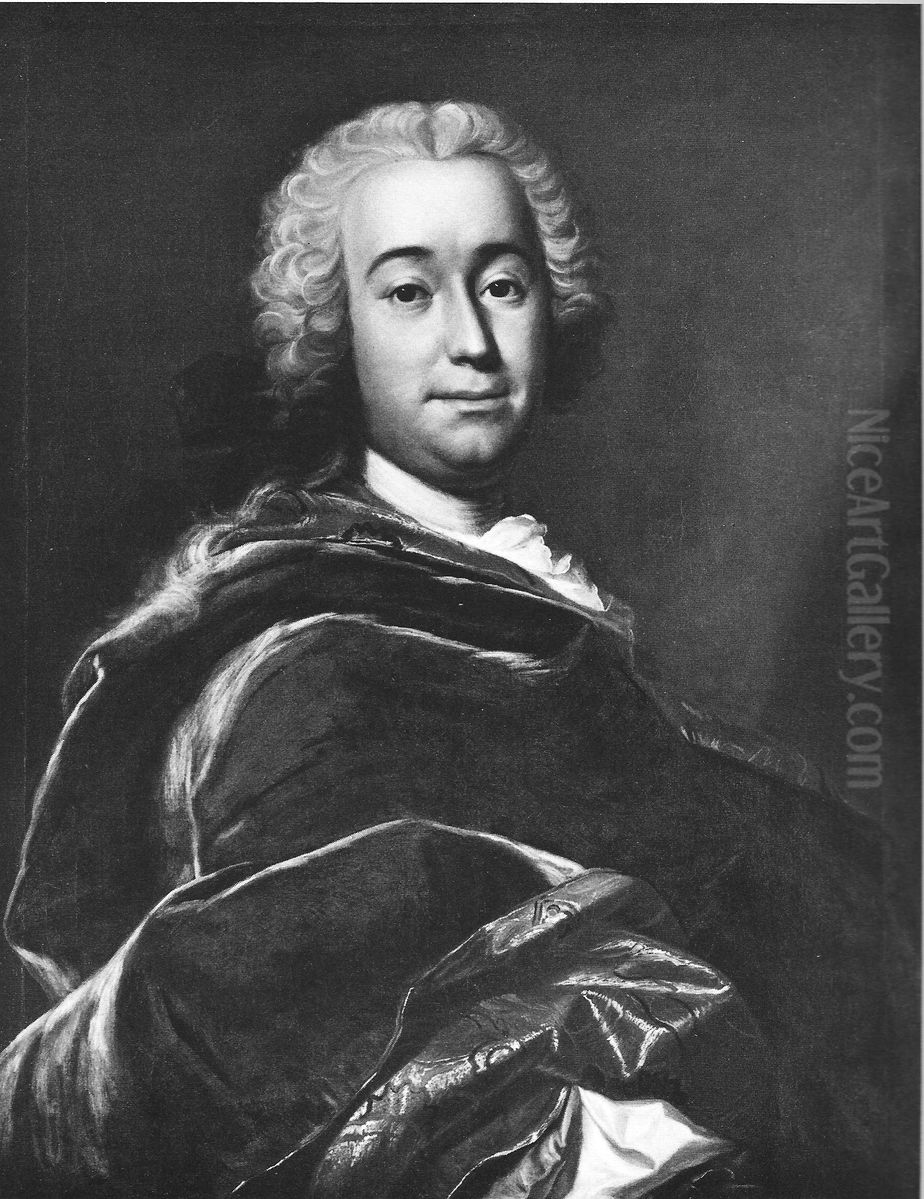 BildnisFriedrich Sinner Oil Painting by Jakob Emanuel Handmann