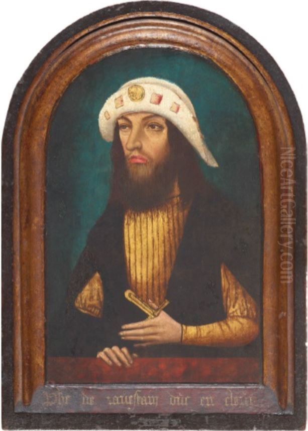 Portrait of Philip of Cleves Oil Painting by Master Of The Legend Of Saint Catherine
