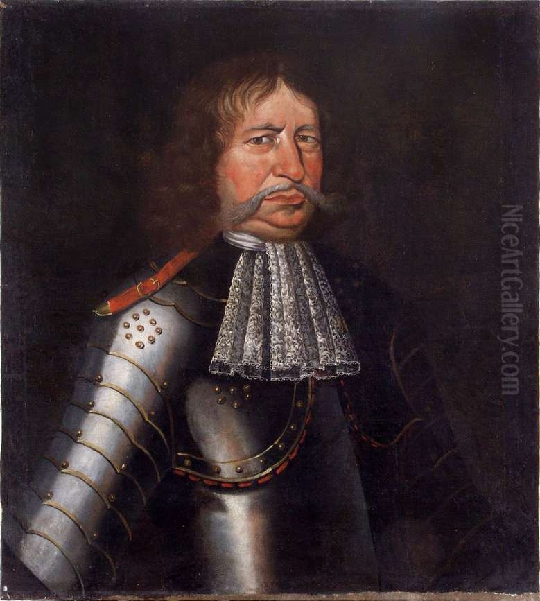 PartretGerarda Dengafa (Gierard Denhaf). Oil Painting by unknown