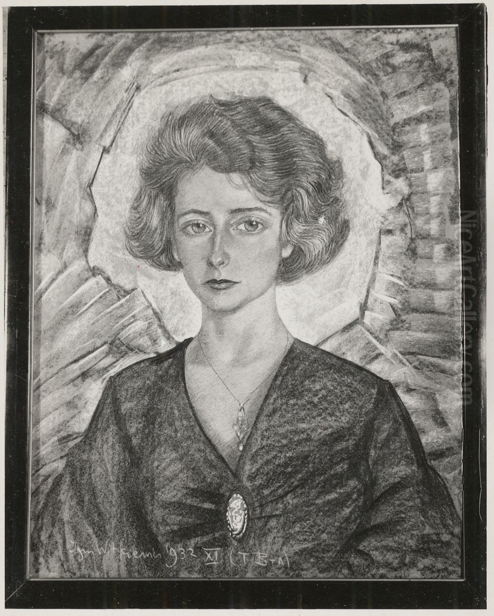 Portret Stanislawy Wimmer Oil Painting by Stanislaw Ignacy Witkiewicz (Witkacy)