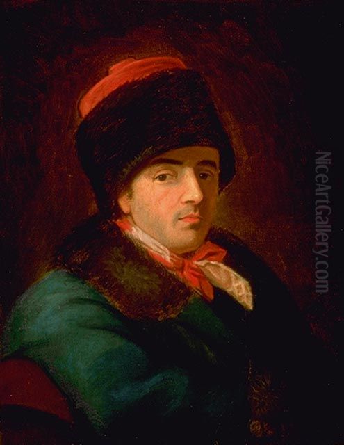 Self-portrait Oil Painting by Francois Beaucourt