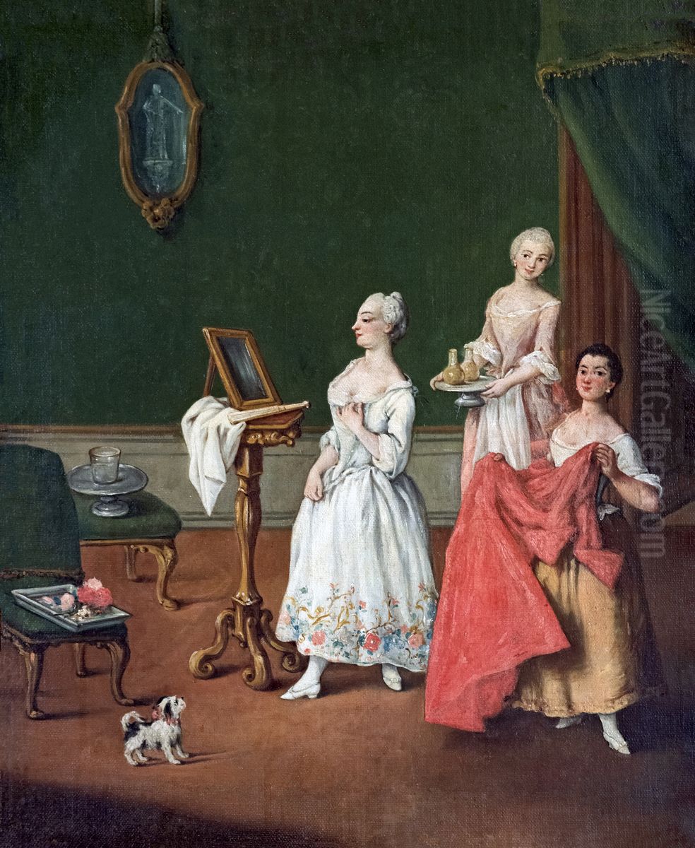 The toilet Oil Painting by Pietro Longhi