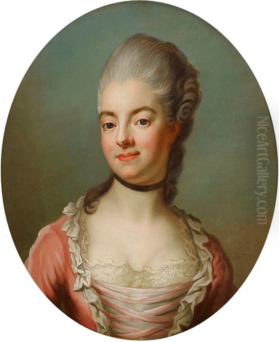 Portrait ofUlla von Hopken(1749-1810) Oil Painting by Jakob Bjorck