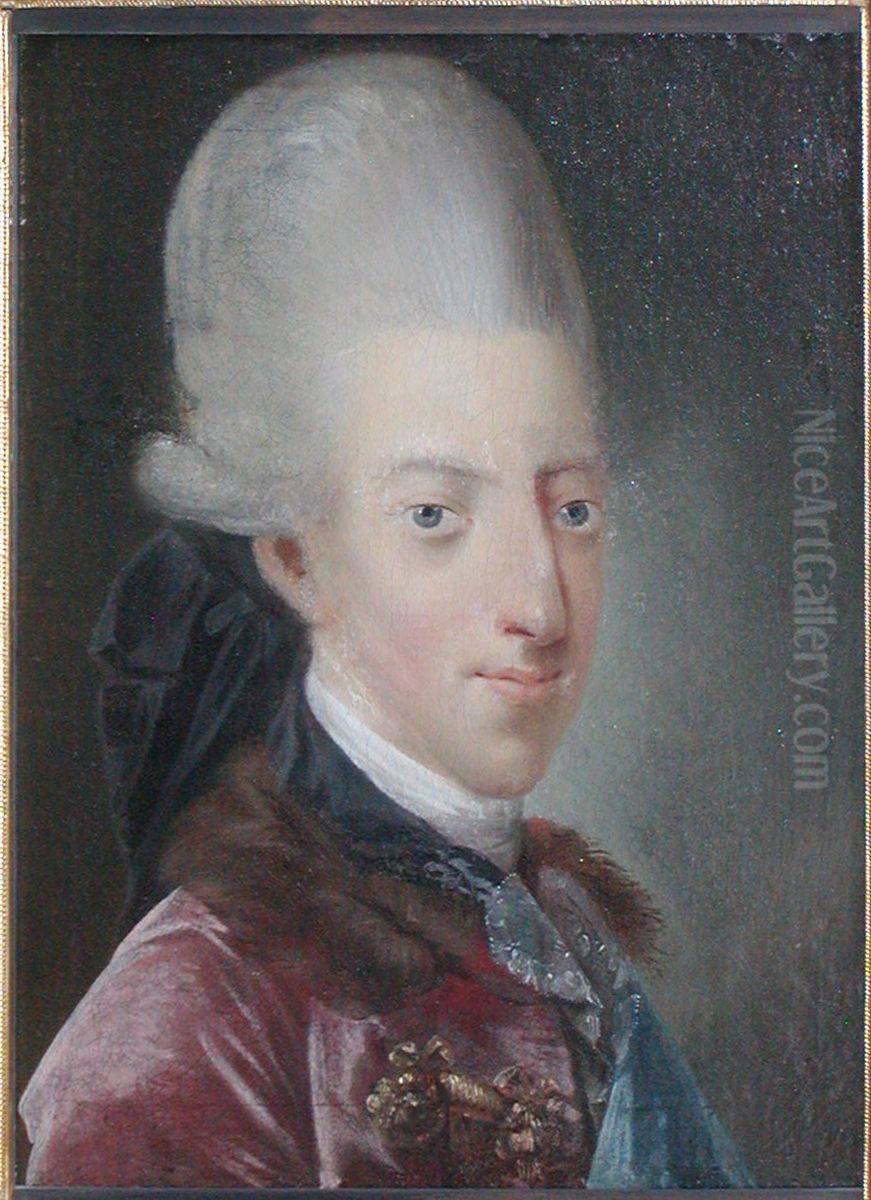 Christian d. 7. Oil Painting by Jens Juel