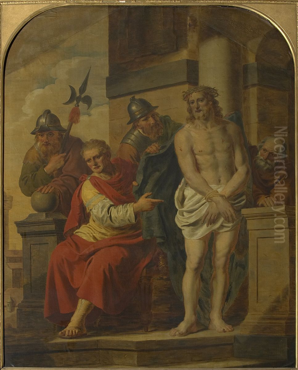 Ecce Homo Oil Painting by Jan Jozef Verhaghen