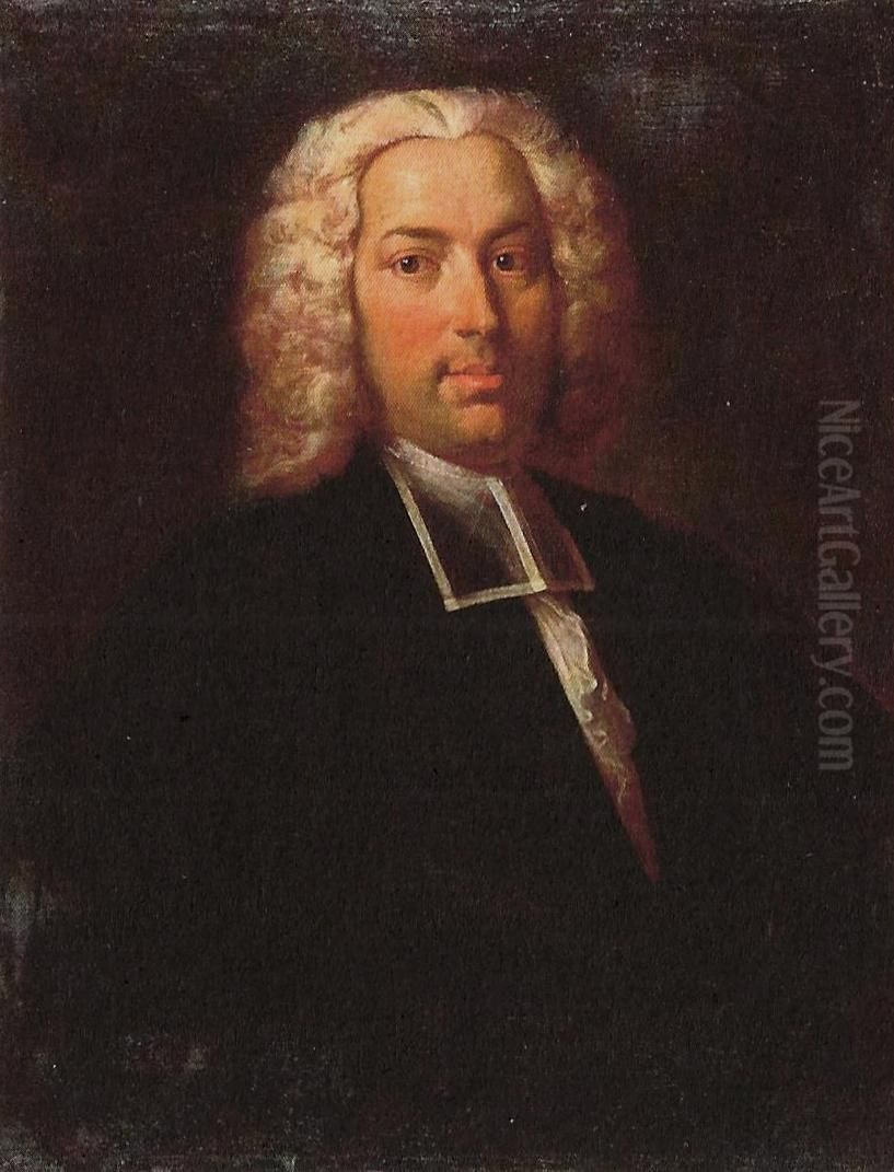Johann Georg Altmann Oil Painting by Johann Rudolf Huber