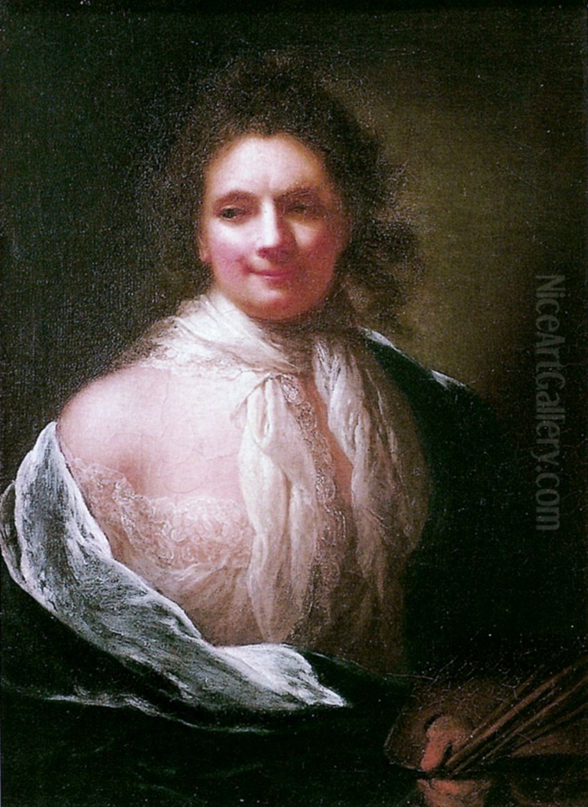 Selbstbildnis, 1761 Oil Painting by Anna Dorothea Therbusch