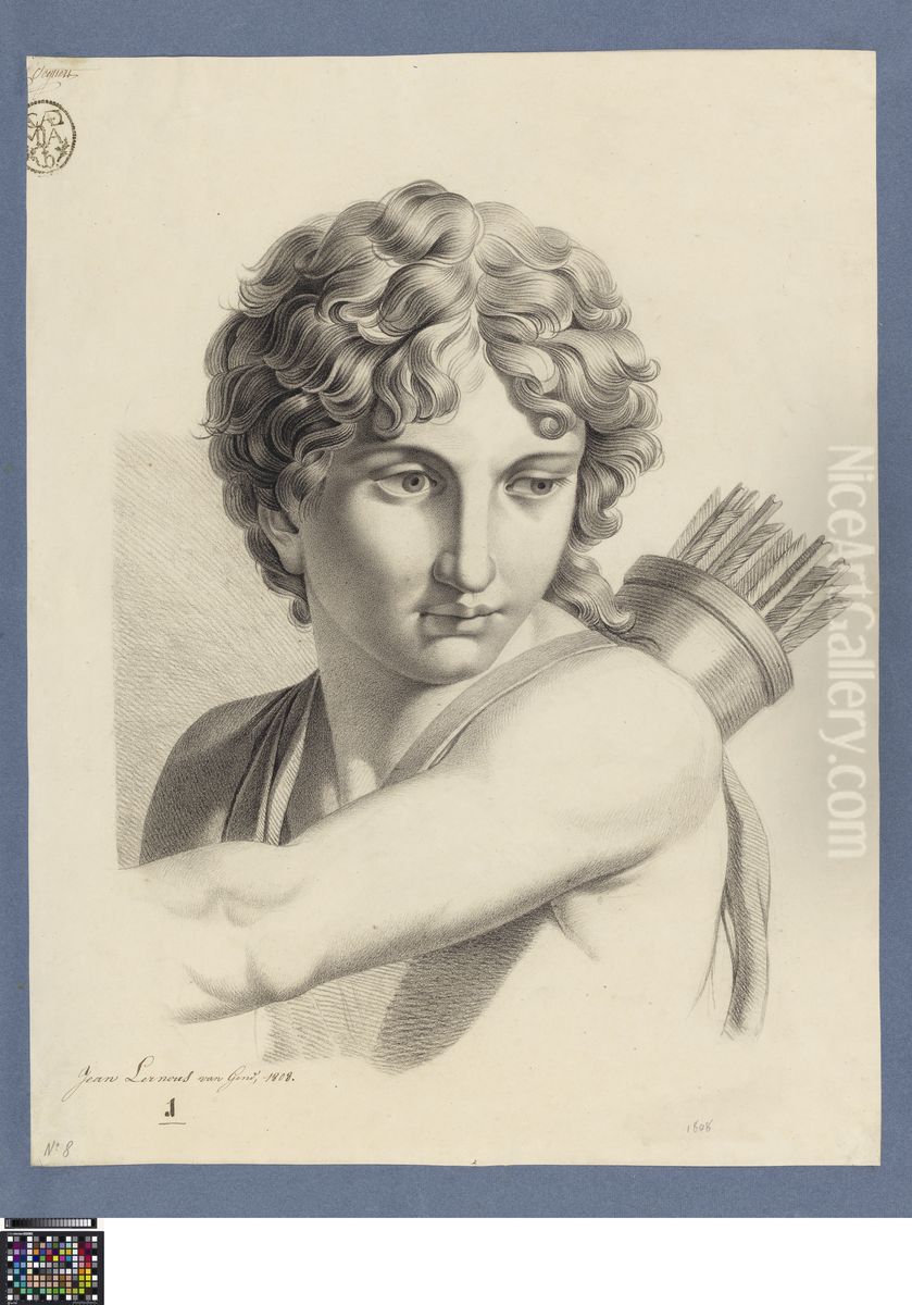 bust of Adonis Oil Painting by Joannes Lernous