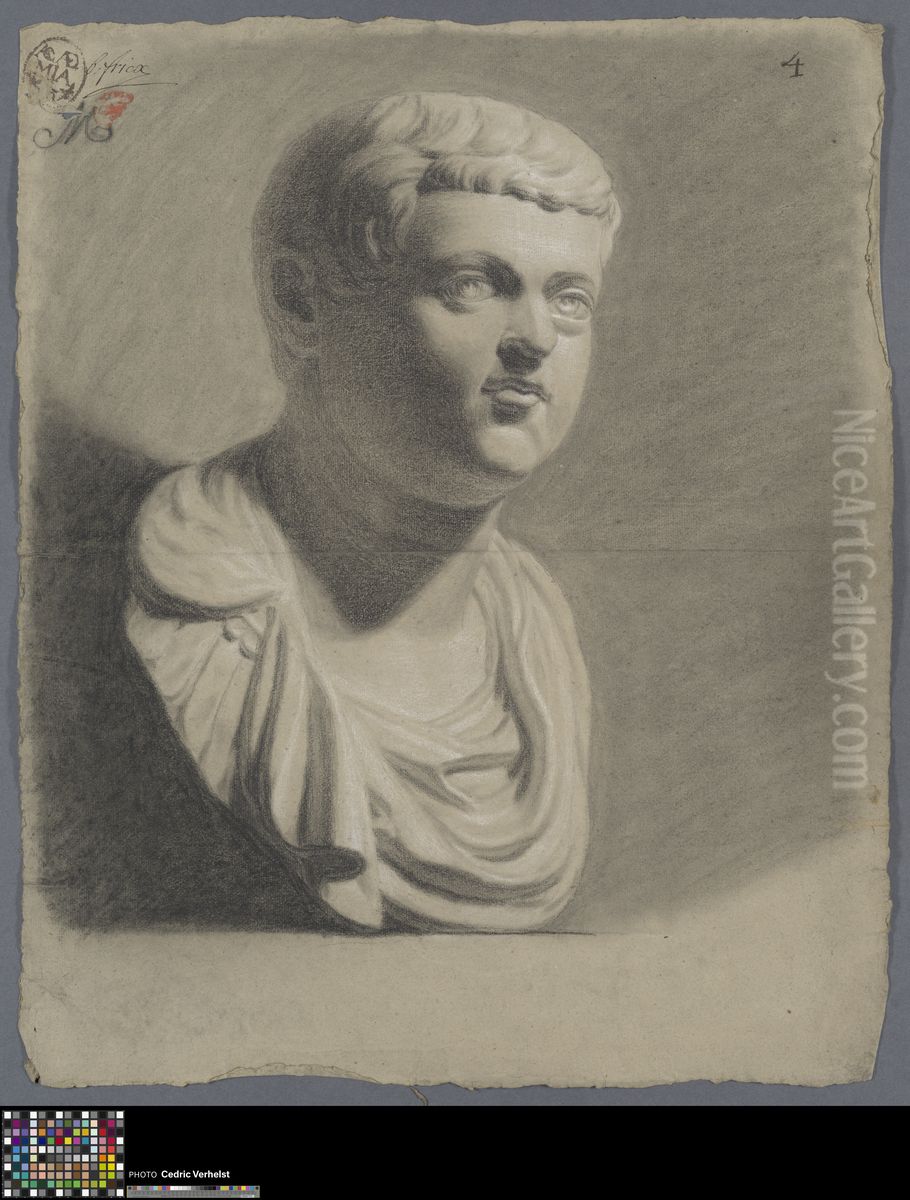 bust of a Roman boy Oil Painting by Musea Brugge