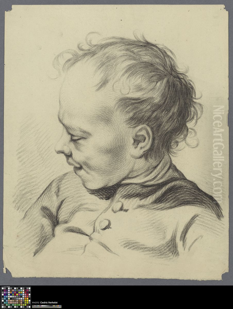 boy with eyes shut Oil Painting by Musea Brugge