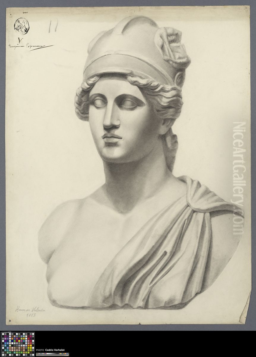 bust of Rome Oil Painting by Valentin Henneman