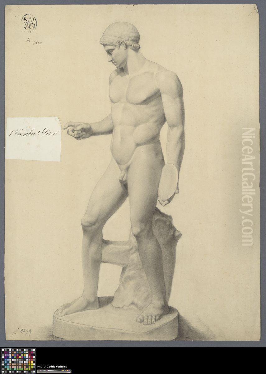 Discophoros Oil Painting by Desire Vrambout