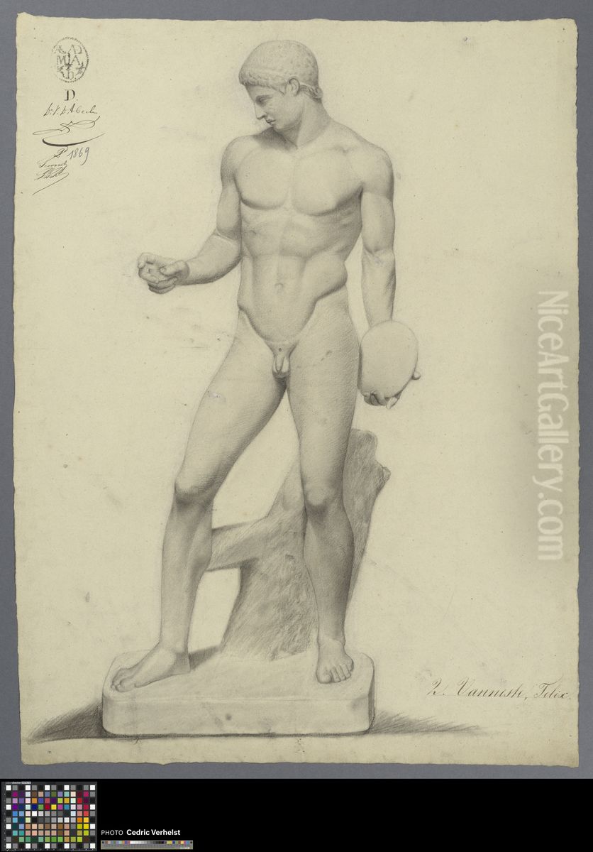 Discophoros Oil Painting by Felix Van Neste