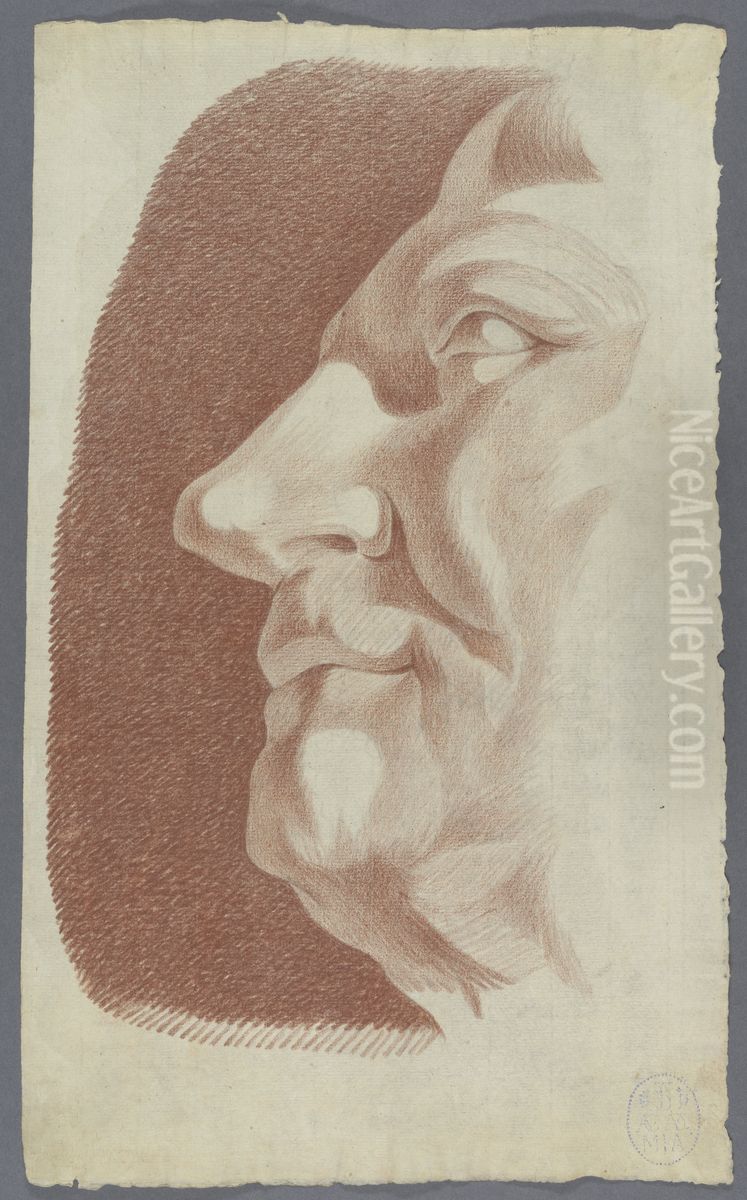 face of a man Oil Painting by Musea Brugge