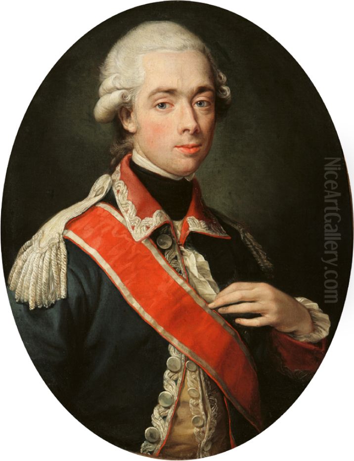 Portrait ofFilip Nereusz Raczynski(1747-1804) Oil Painting by Pompeo Batoni