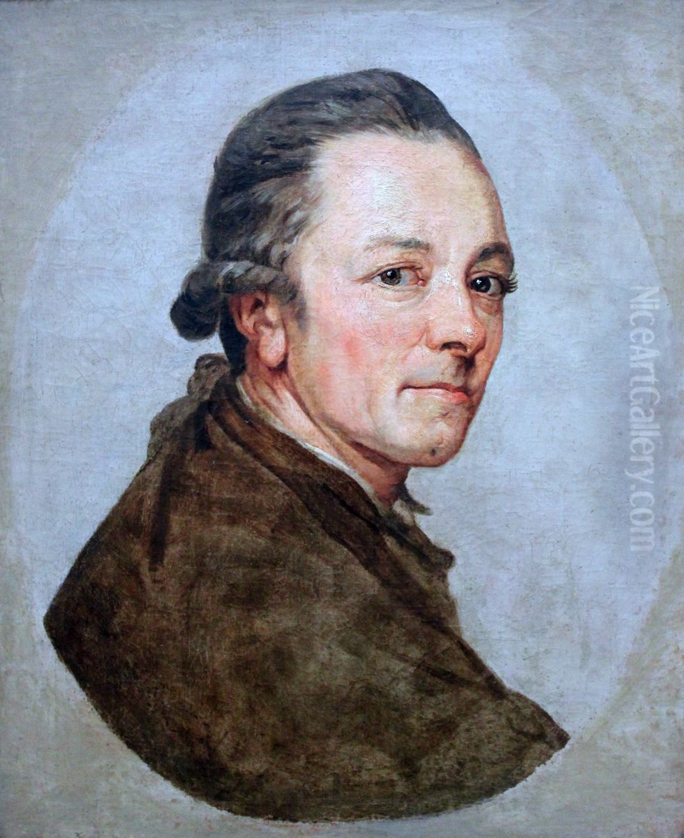 Self-portrait Oil Painting by Anton Graff