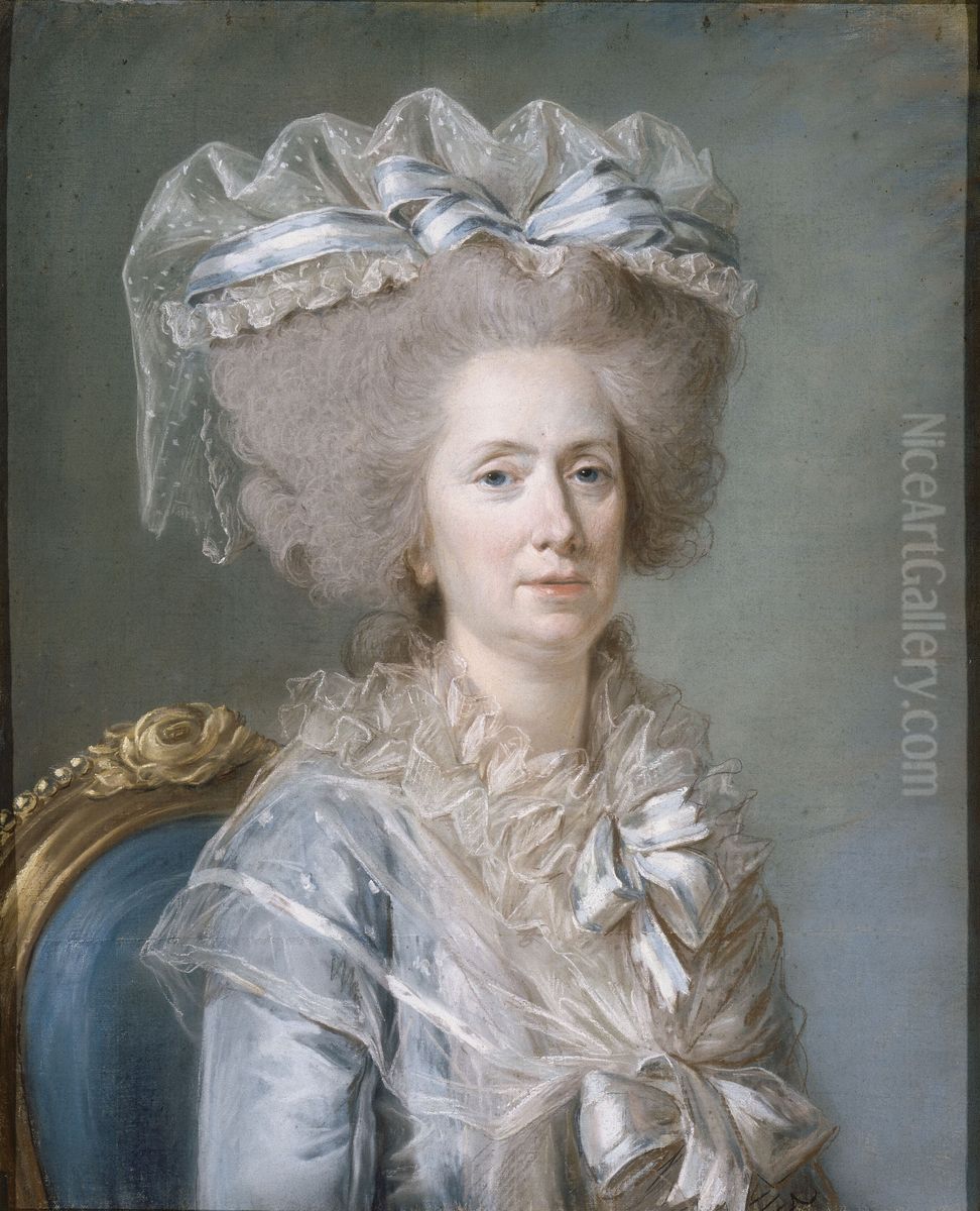 Marie Adelaide de France, Known as Madame Adelaide Oil Painting by Adelaide Labille-Guiard