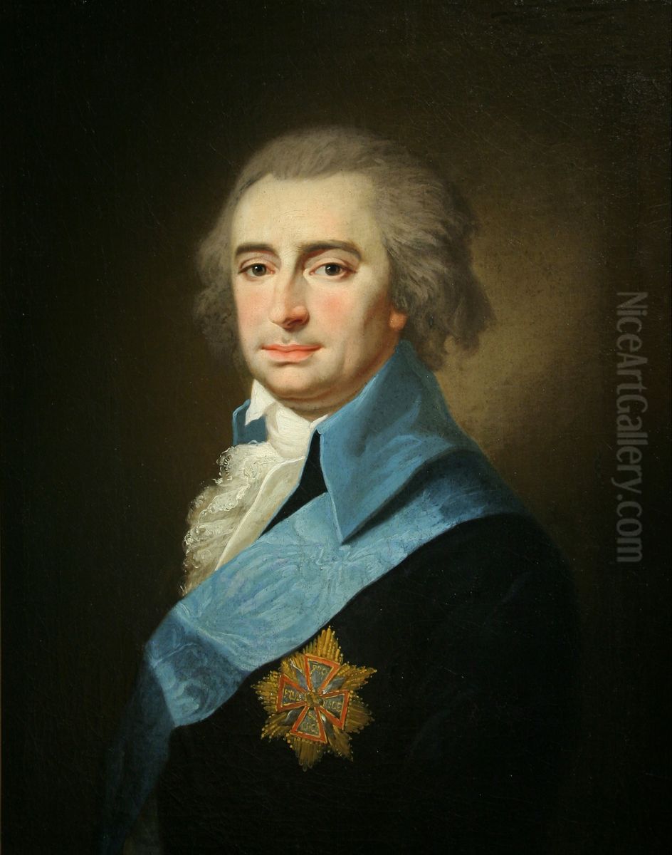 Portrait of Ignacy Wyssogota Zakrzewski. Oil Painting by Jozef Peszka