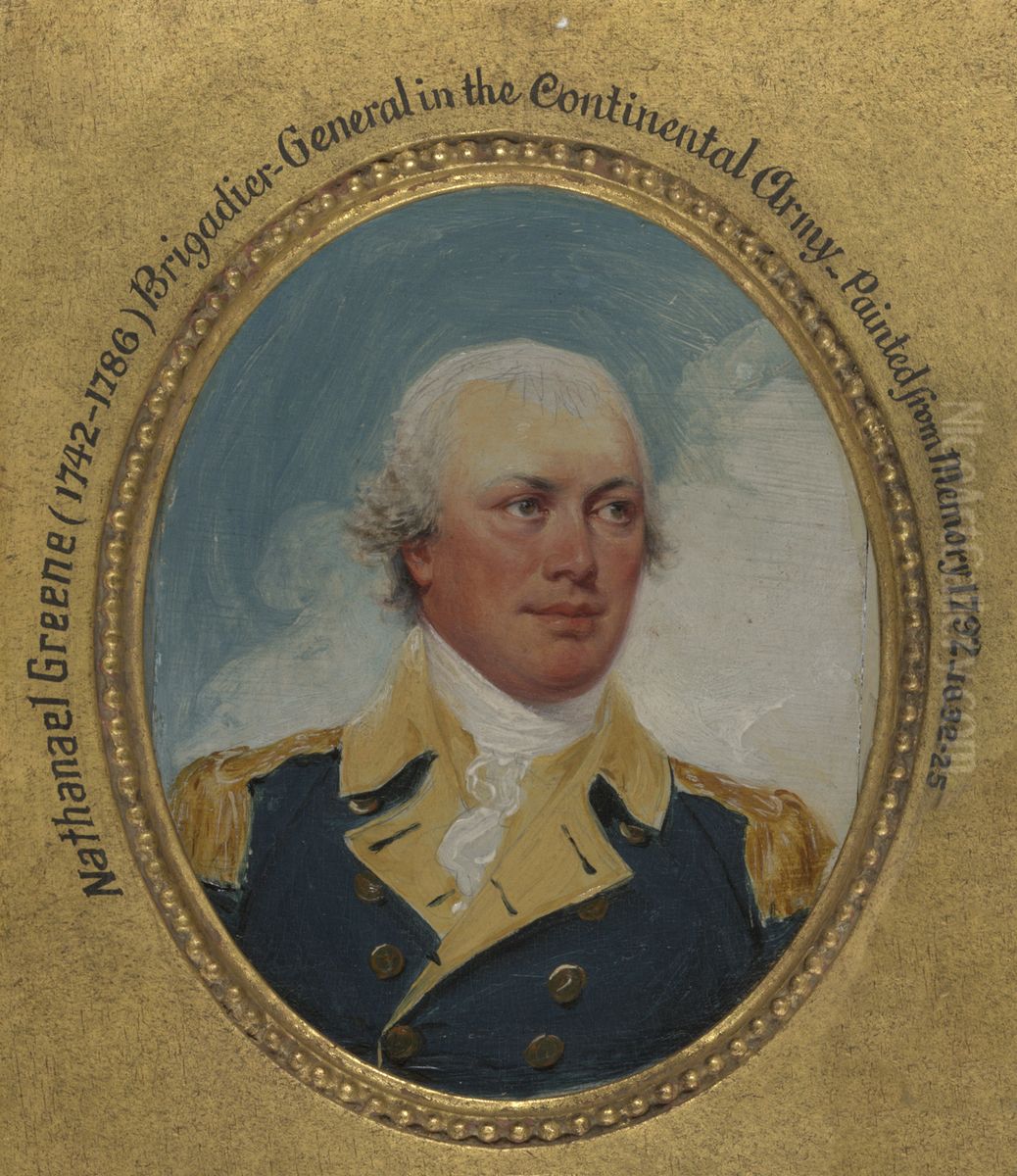 Nathanael Greene (1742-1786) Oil Painting by John Trumbull