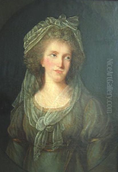 Portrait ofPrincess Maria Czartoryska(1768-1854), wife ofDuke Ludwig of Wurttemberg(1756-1817) Oil Painting by Elisabeth Louise Vigee Le Brun