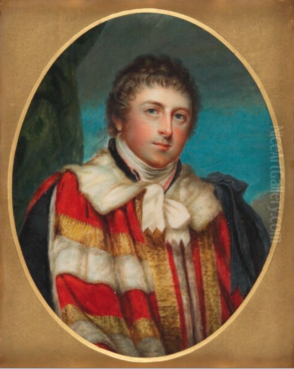 Portrait ofFrancis Russell, 5th Duke of Bedford(1765-1802) Oil Painting by William Grimaldi