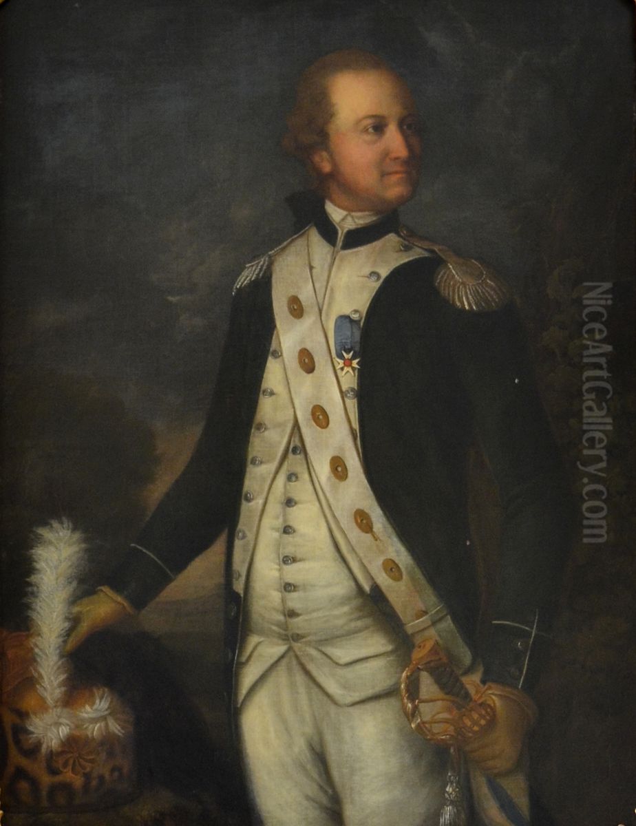 Bildnis Karl Ludwig von Erlach (1746-1798). Oil Painting by Unidentified painter