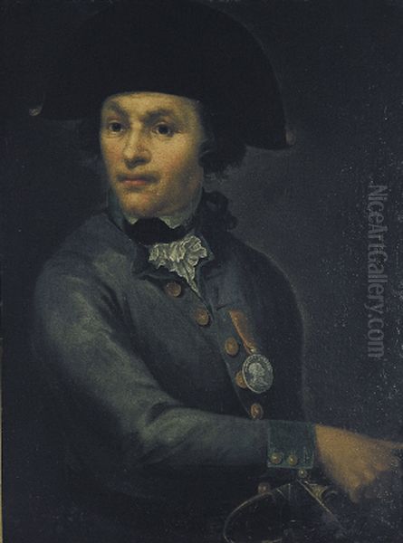 Bernhard Riedmiller Oil Painting by Unidentified location