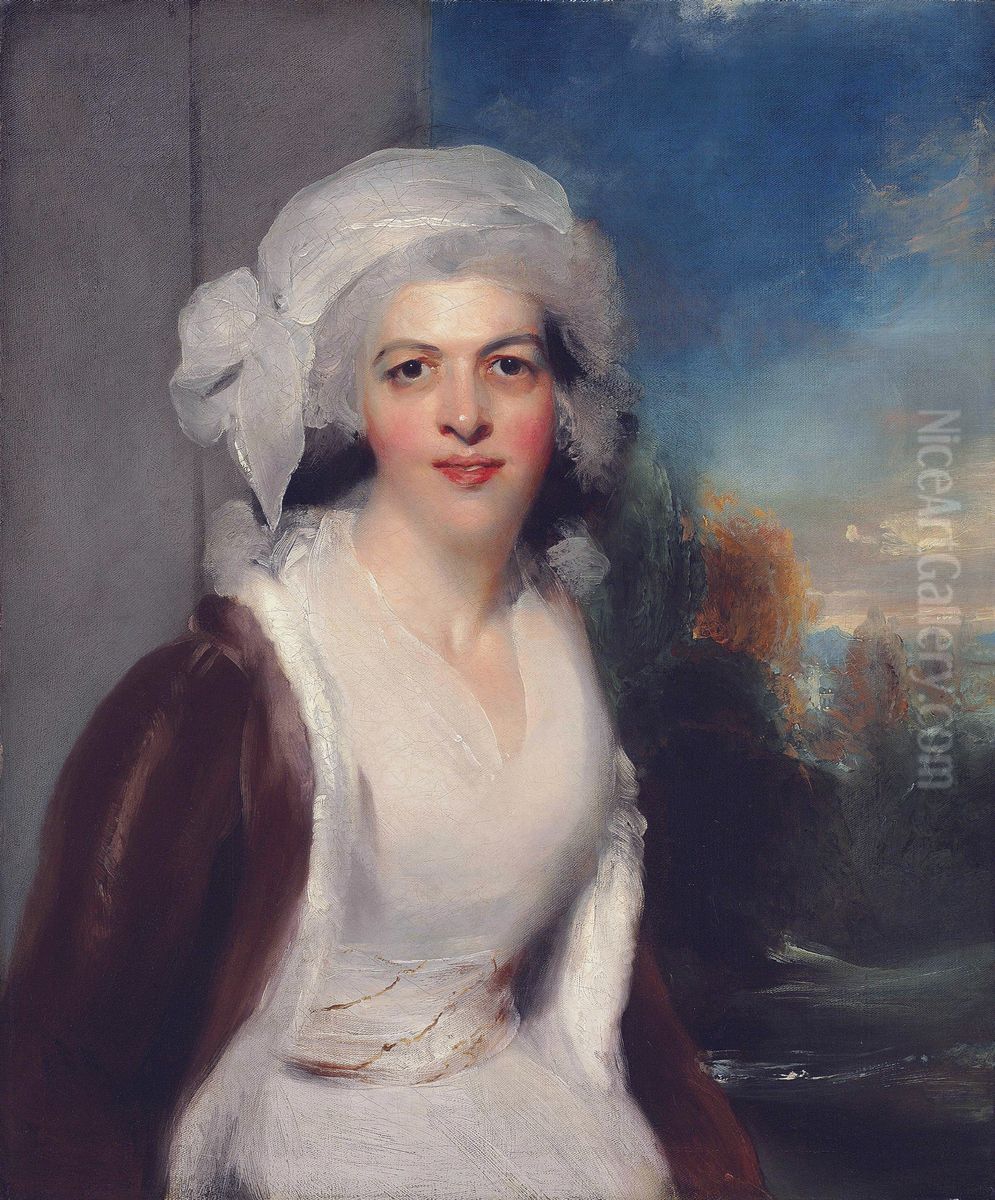 Portrait of Rebecca Cornwall, Lady Simeon (d. 1830) Oil Painting by Thomas Lawrence