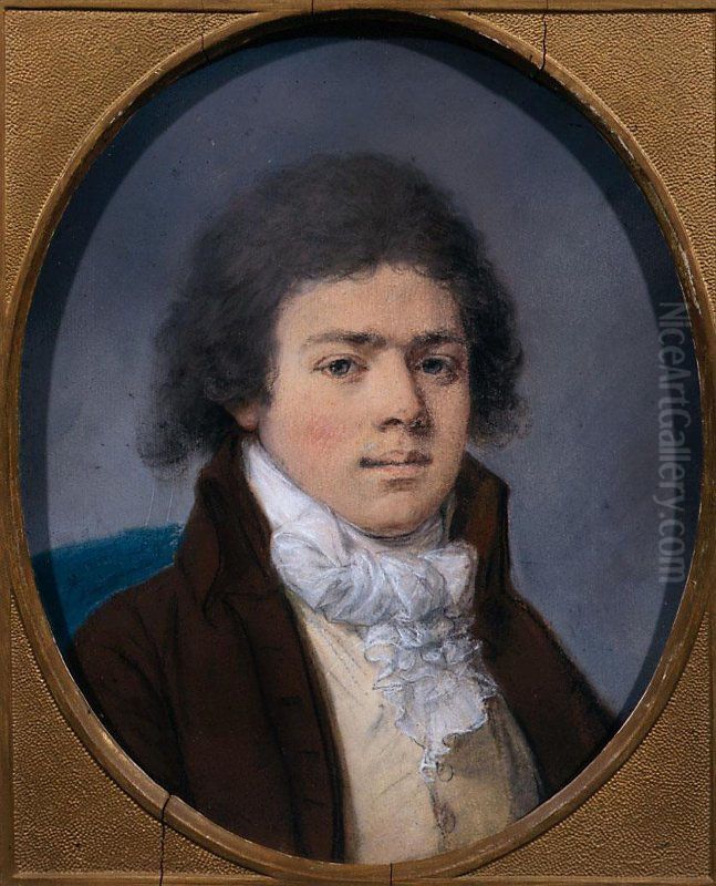 Portrait of Dmitriy Vladimirovich Golitsyn Oil Painting by Hugh Douglas Hamilton