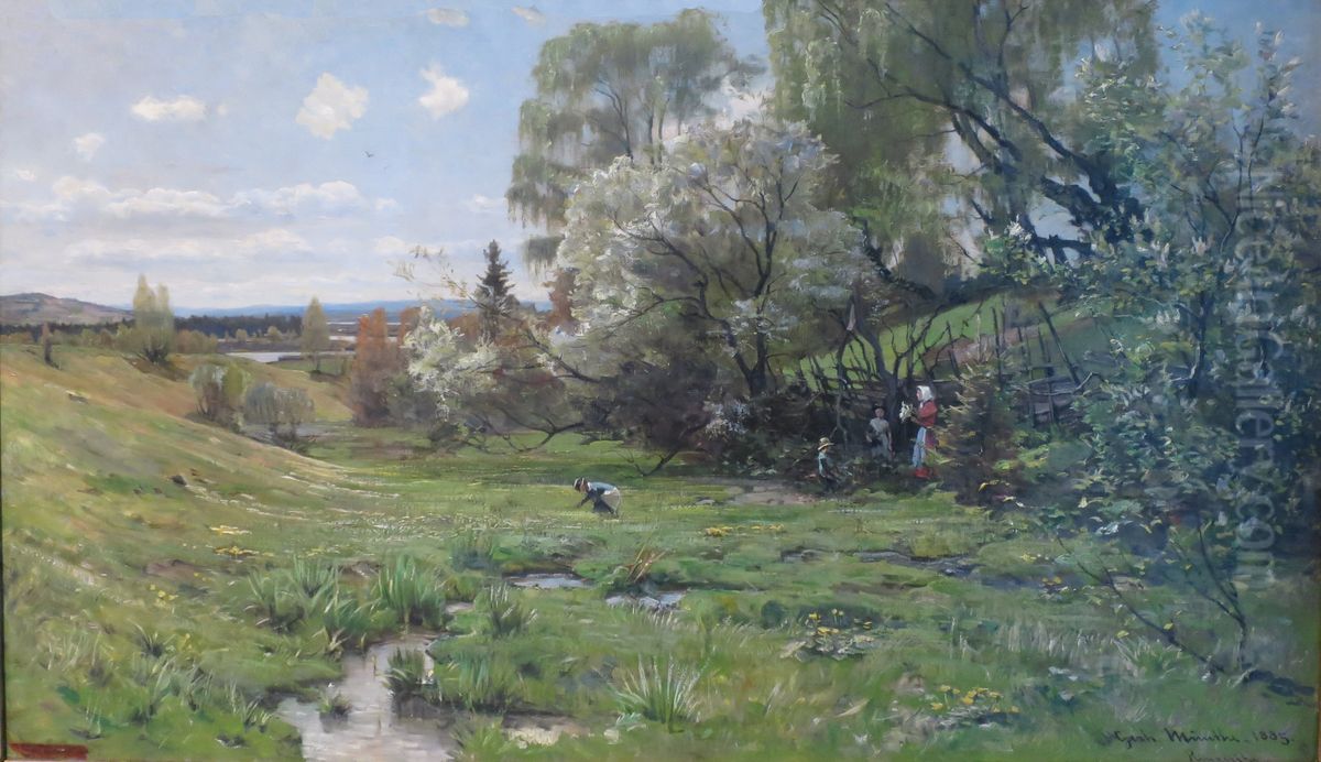From Ringerike Oil Painting by Gerhard Munthe