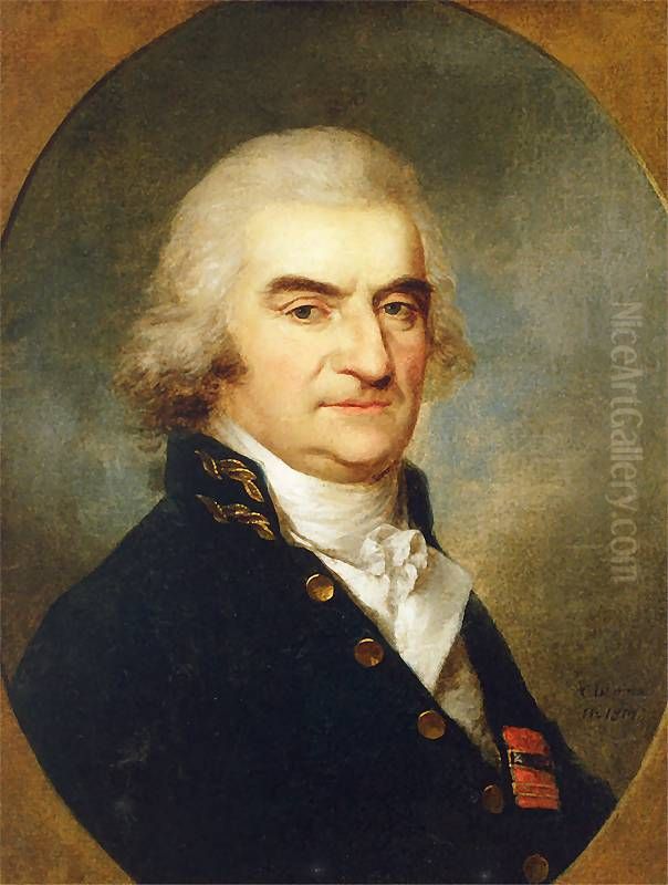 Portret Franciszka Piotra Potockiego Oil Painting by Kazimierz Wojniakowski