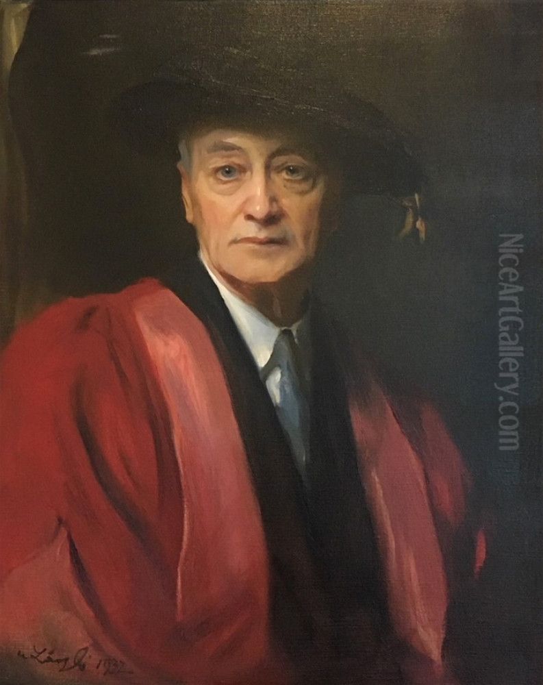 James Brown Scott Oil Painting by Philip de Laszlo