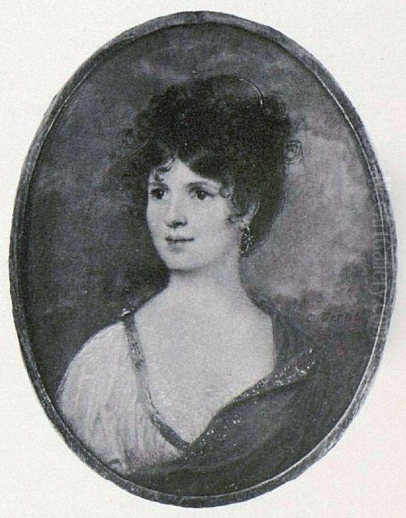 Nadegda Rezvay Oil Painting by Carle Vernet