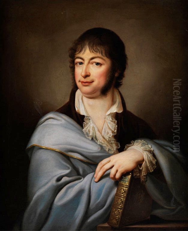 Portrait of Friedrich Oclenhainz Oil Painting by unknown