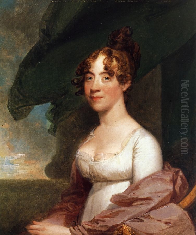 Portrait ofAnna Payne Cutts Oil Painting by Gilbert Stuart
