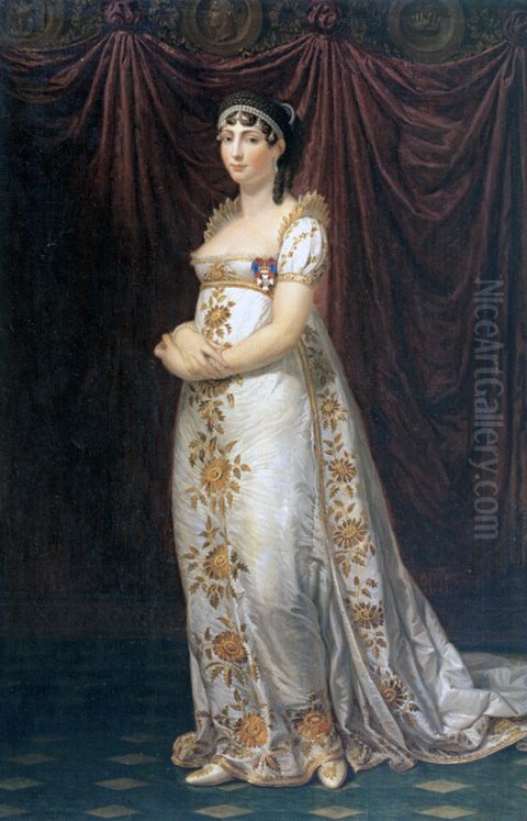 Portrait ofPrincess Augusta of Bavaria(1788-1851) Oil Painting by Andrea, the Elder Appiani