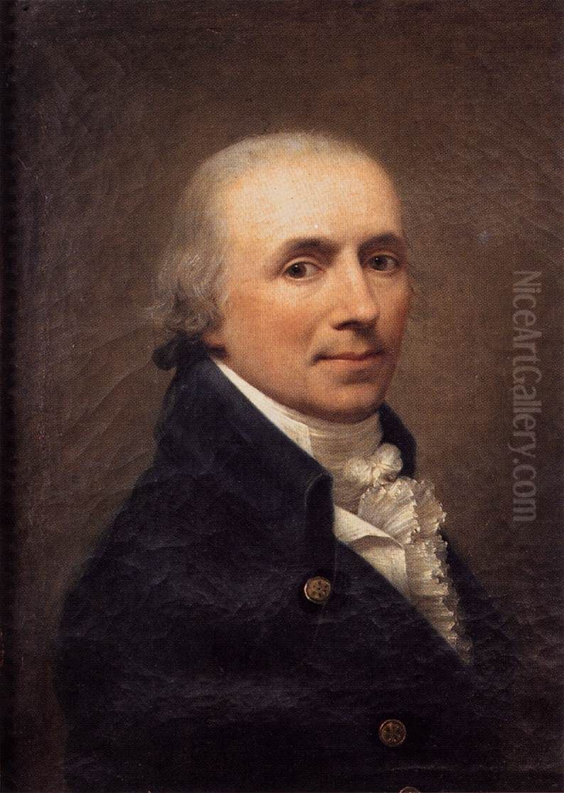 Self-portrait Oil Painting by Gaspare Landi