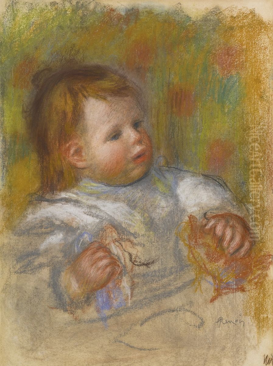 Portrait of Jean Renoir Oil Painting by Pierre Auguste Renoir