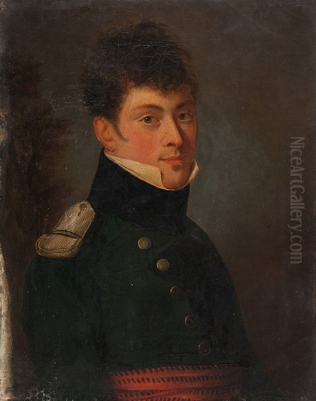 Bildnis Friedrich Rudolf von Sturler (1785-1868) Oil Painting by unknown