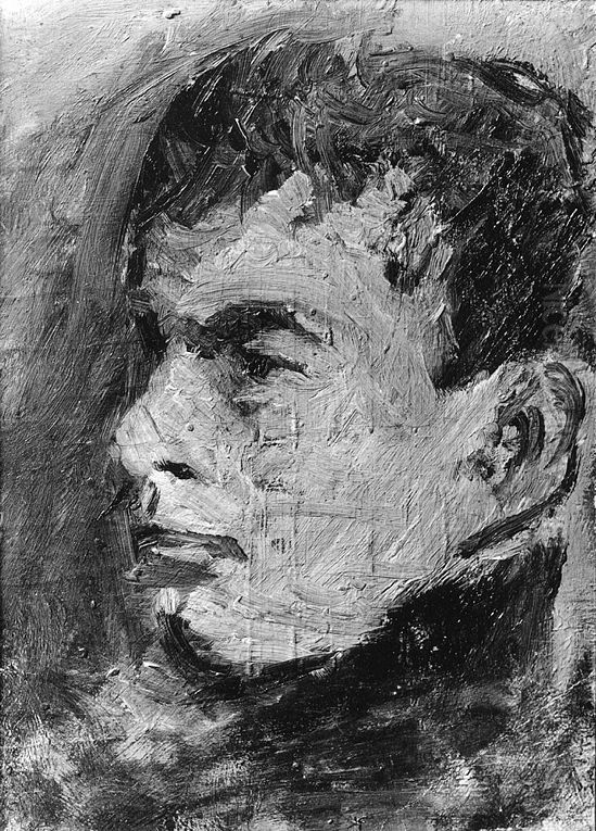 Thorvald Erichsen Oil Painting by Harald Oscar Sohlberg