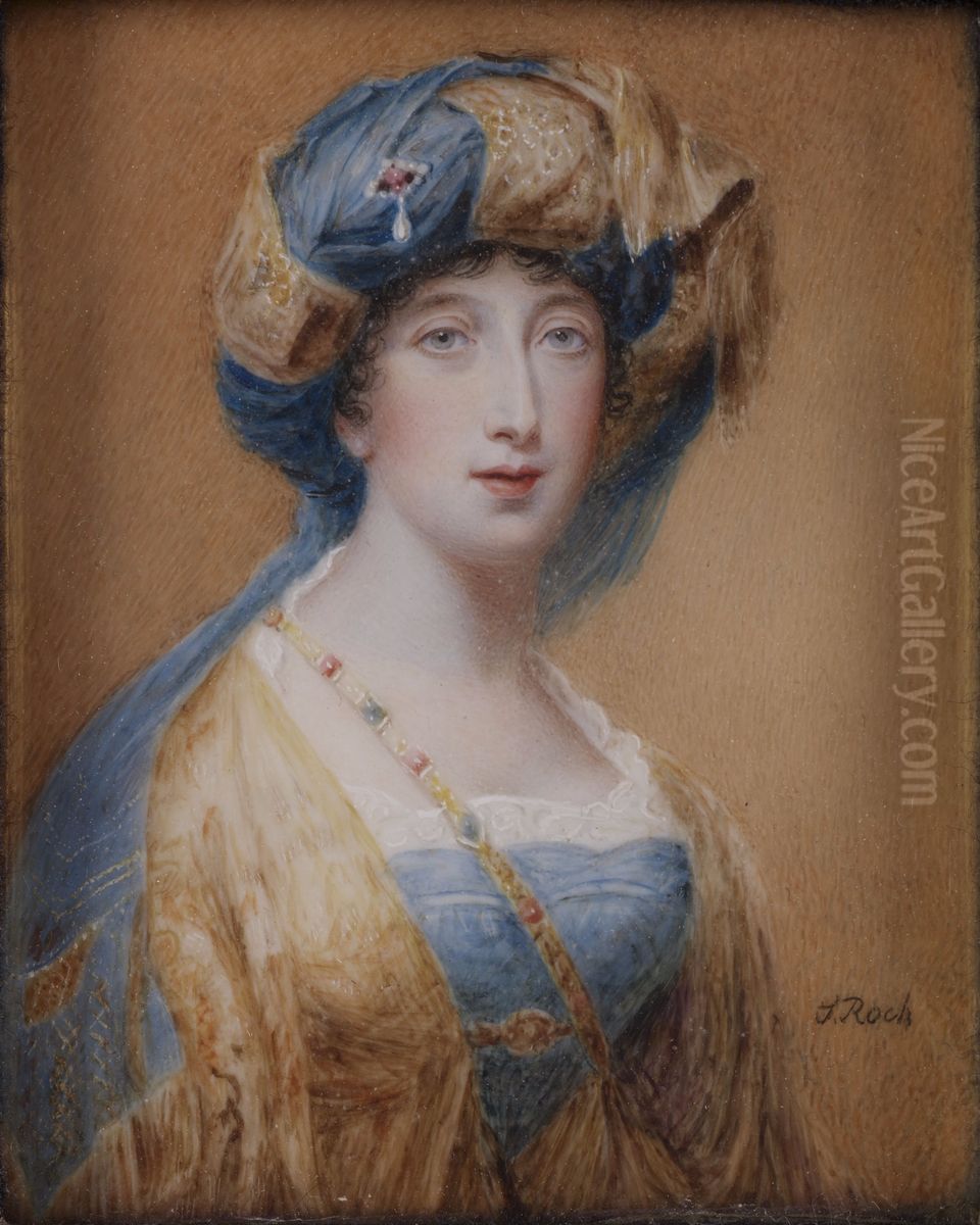 Portrait ofPriscilla Bertie, 21st Baroness Willoughby de Eresby(1761-1828) Oil Painting by Government Art Collection