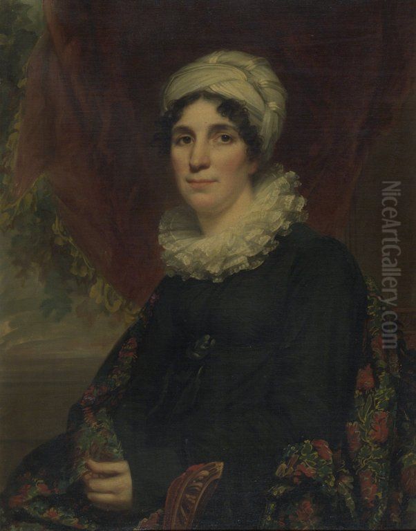 Mrs. James K. Bogert, Jr. Oil Painting by Samuel Lovett Waldo