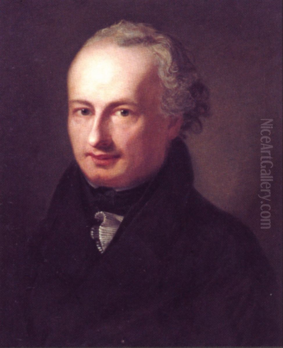 Portrait ofIgnaz Heinrich von Wessenberg(1774-1860) Oil Painting by Marie Ellenrieder