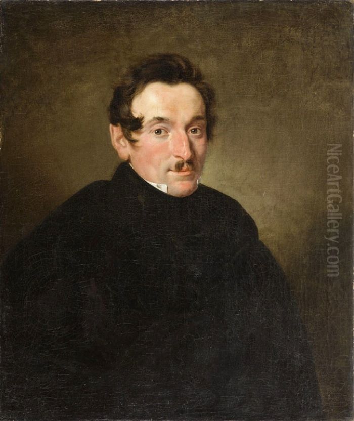 Portrait of an unidentified man Oil Painting by unknown