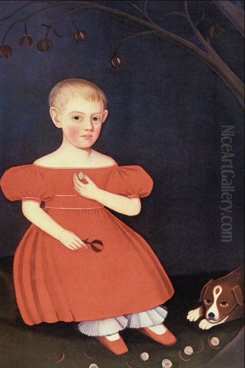 Andrew Jackson Ten Broeck Oil Painting by Ammi Phillips