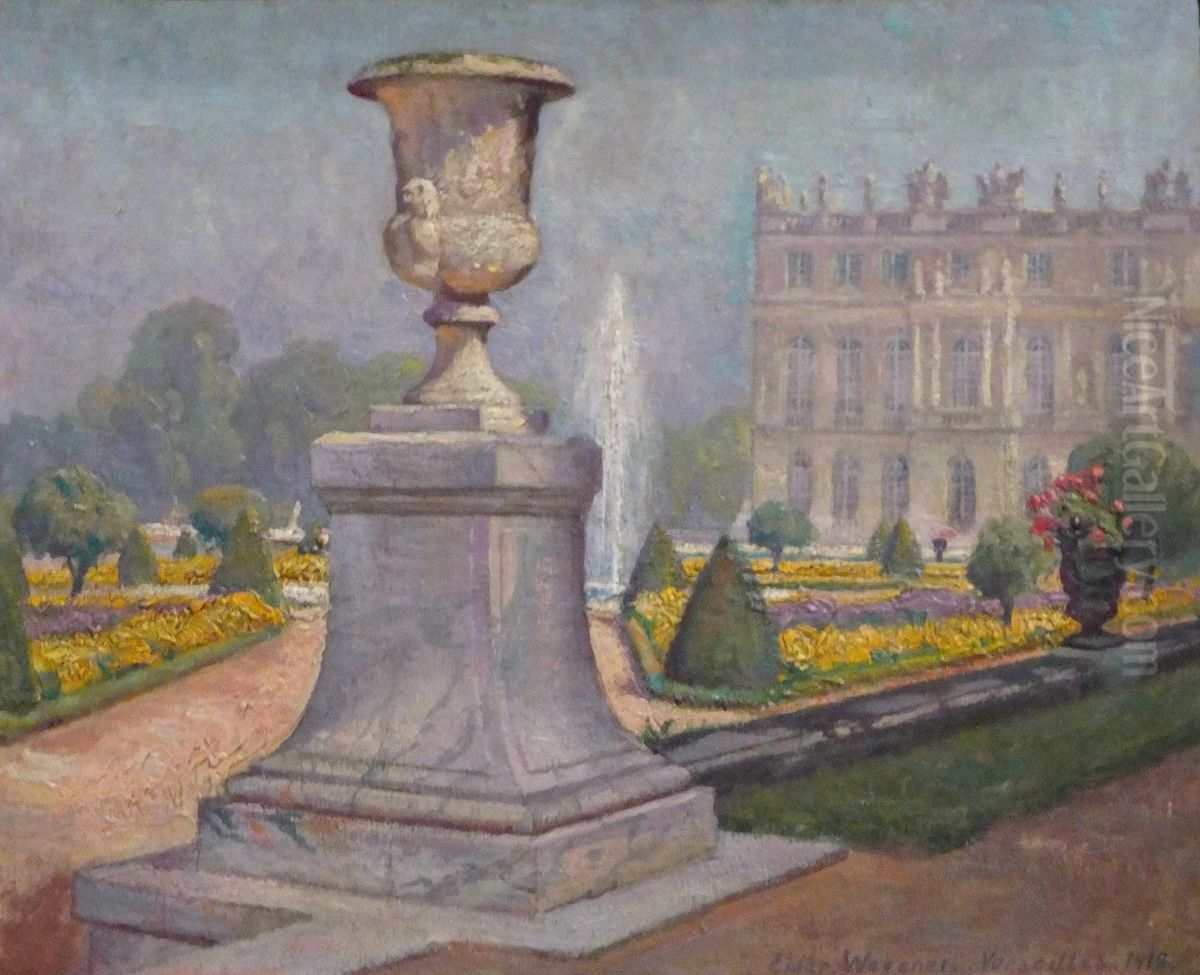 vue de Versailles Oil Painting by Gerda Wegener