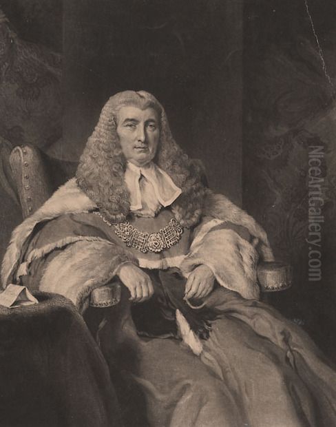 Portrait ofCharles Abbott, 1st Baron Tenterden(1762-1832) Oil Painting by Charles Turner