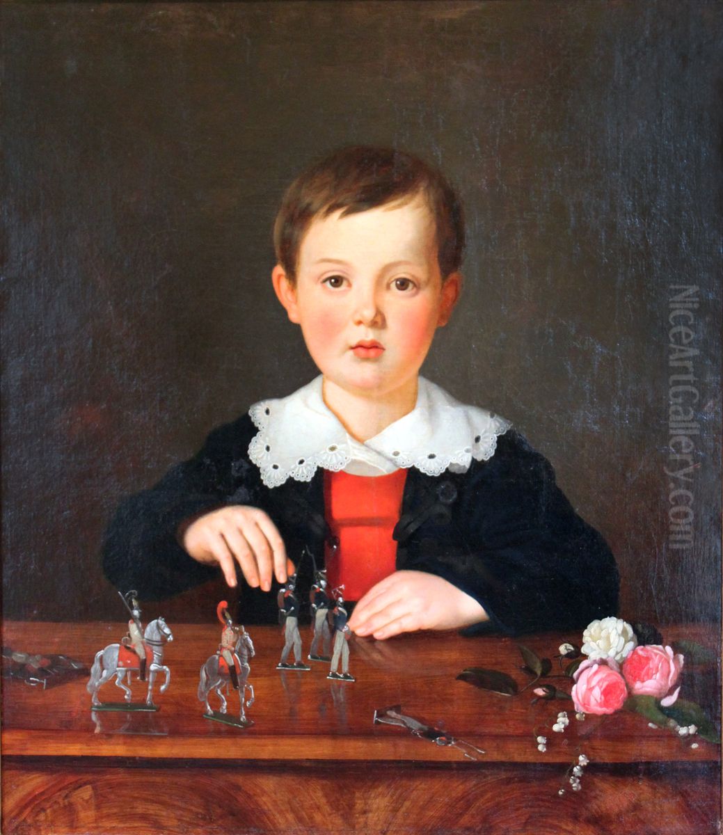 Prince Charles of Wurttemberg Oil Painting by Franz Seraph Stirnbrand