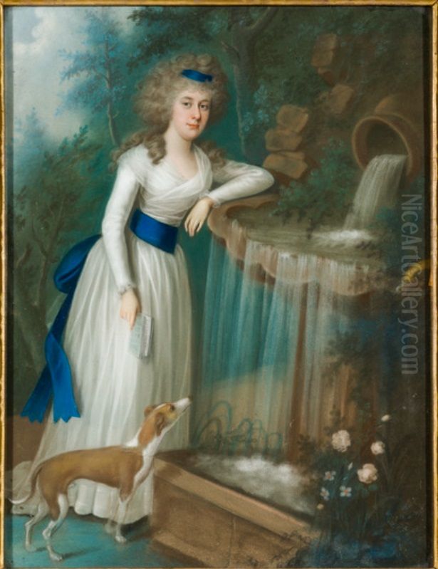 Portrait of Christina Henrietta Maria Isabella van Reede -Ginkel (1770-1800) Oil Painting by unknown